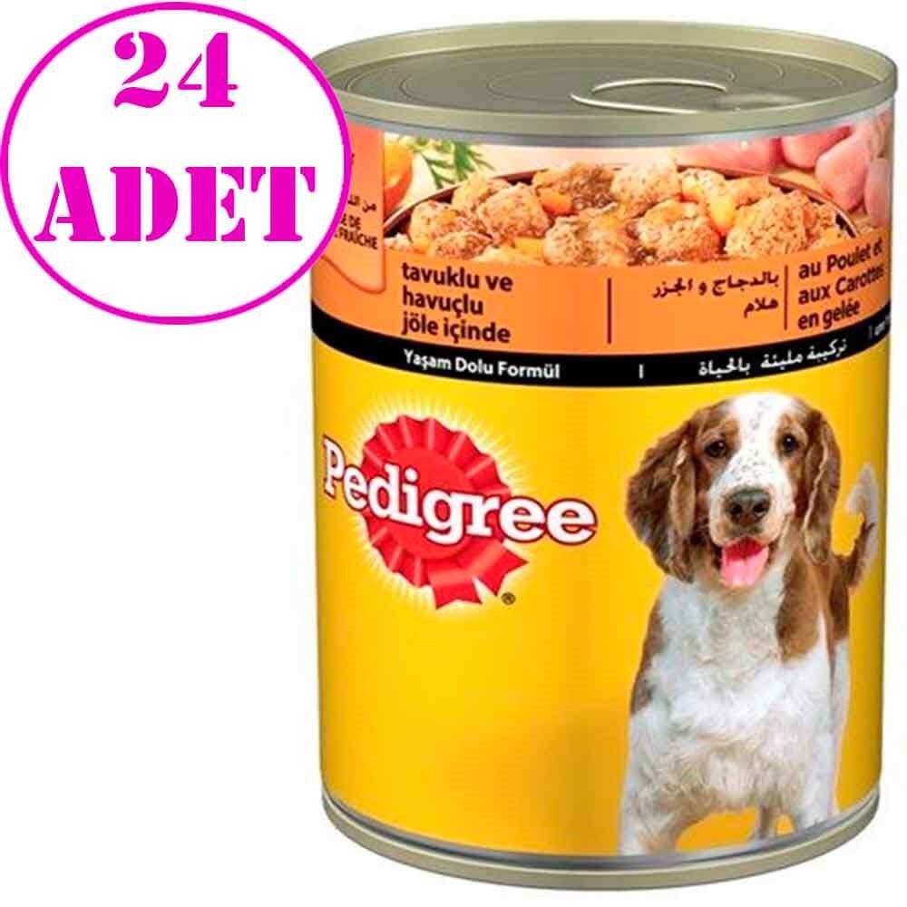 Pedigree Tavuklu Sebzeli Konserve Köpek Maması 400 gr 24 Ad 32121711 Pedigree Yetişkin Köpek Konserveleri Amazon Pet Center