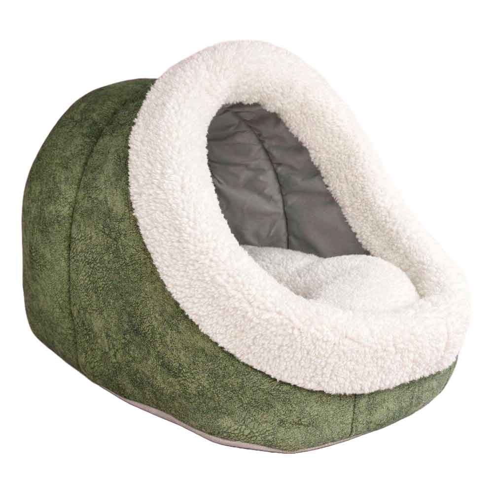 Pet Pretty Kedi Köpek İçin Comfort Alaska Yatak Haki 45x40x38 8681999486253 Amazon Pet Center