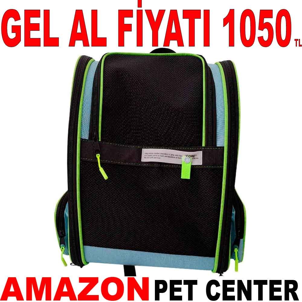 Pet Pretty Süperior Kedi ve Köpek İçin Fleli Sırt Çantası Açık Mavi Gel Al 22502001 Amazon Pet Center