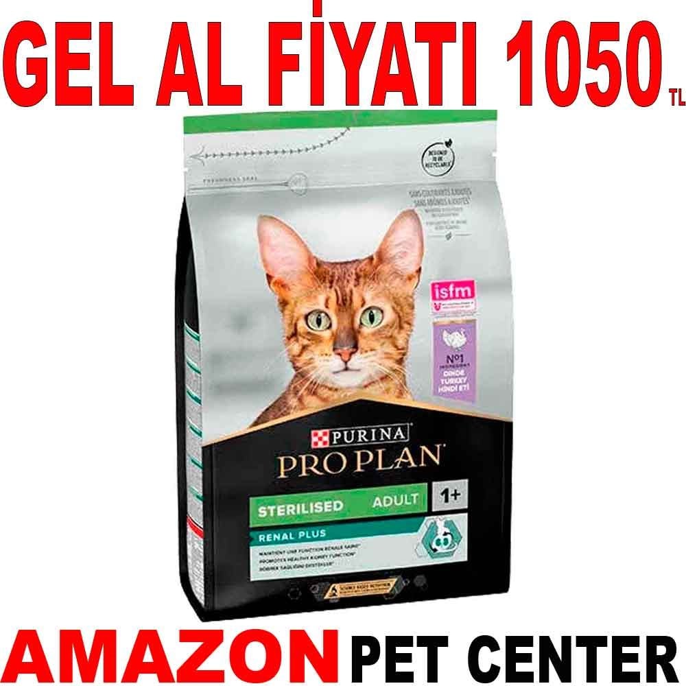 Pro Plan Sterilised Tavuklu Hindili Kedi Maması 1.5 Kg Gel Al 18154009 Amazon Pet Center