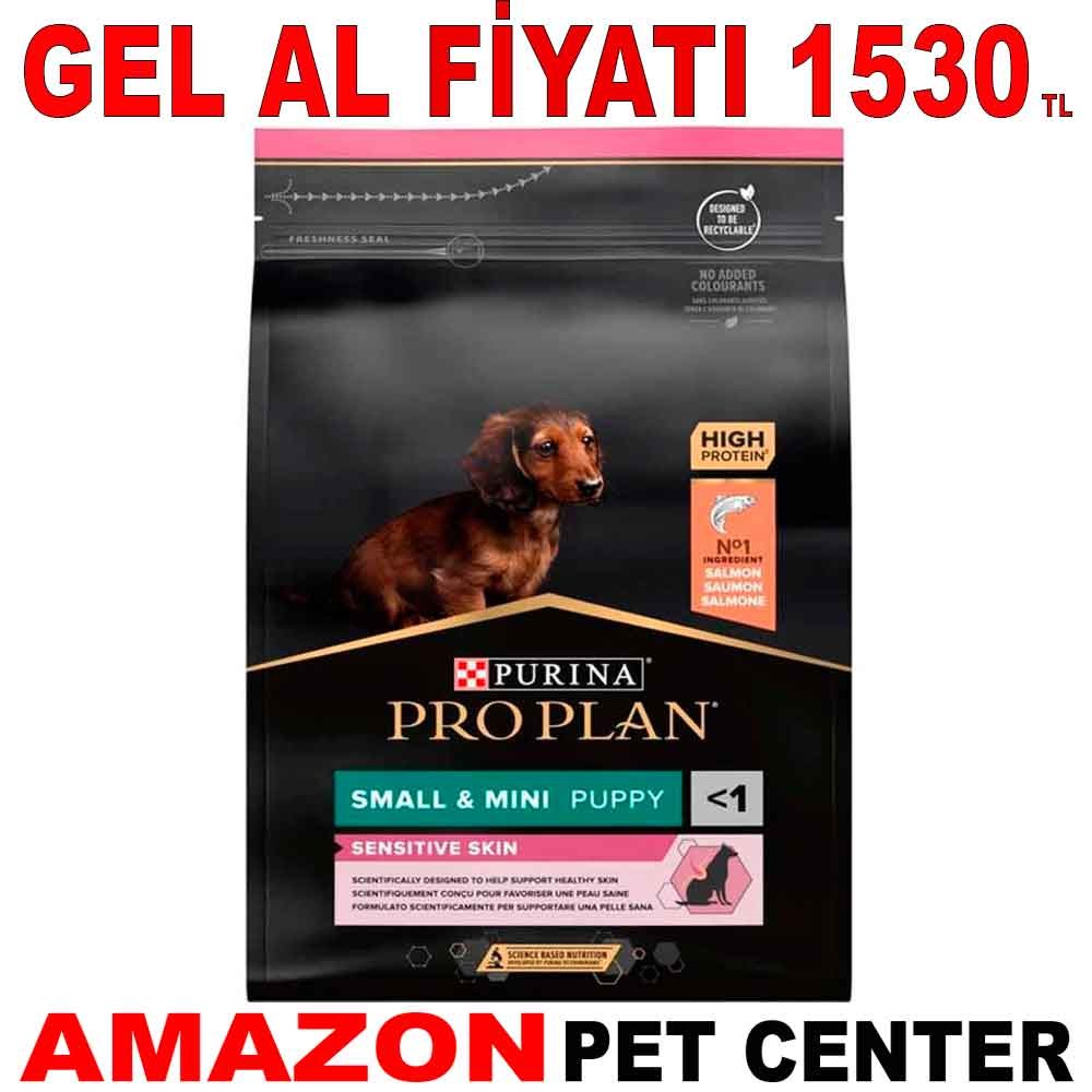 Pro Plan Yavru Küçük Irk Köpekler İçin Somonlu Köpek Maması 3 Kg Gel Al 19438009 Amazon Pet Center
