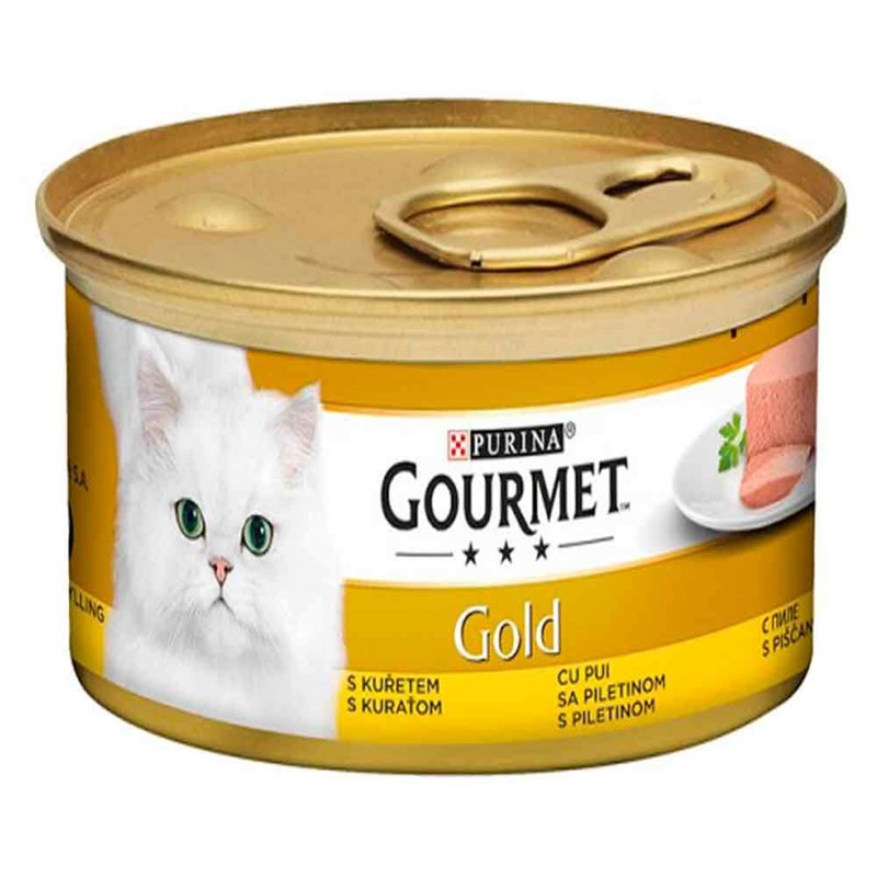 Proplan Gourmet Kıyılmış Tavuklu Kedi Konservesi 85 Gr 7613032816537 Gourmet Yetişkin Kedi Konserve Mamaları Amazon Pet Center