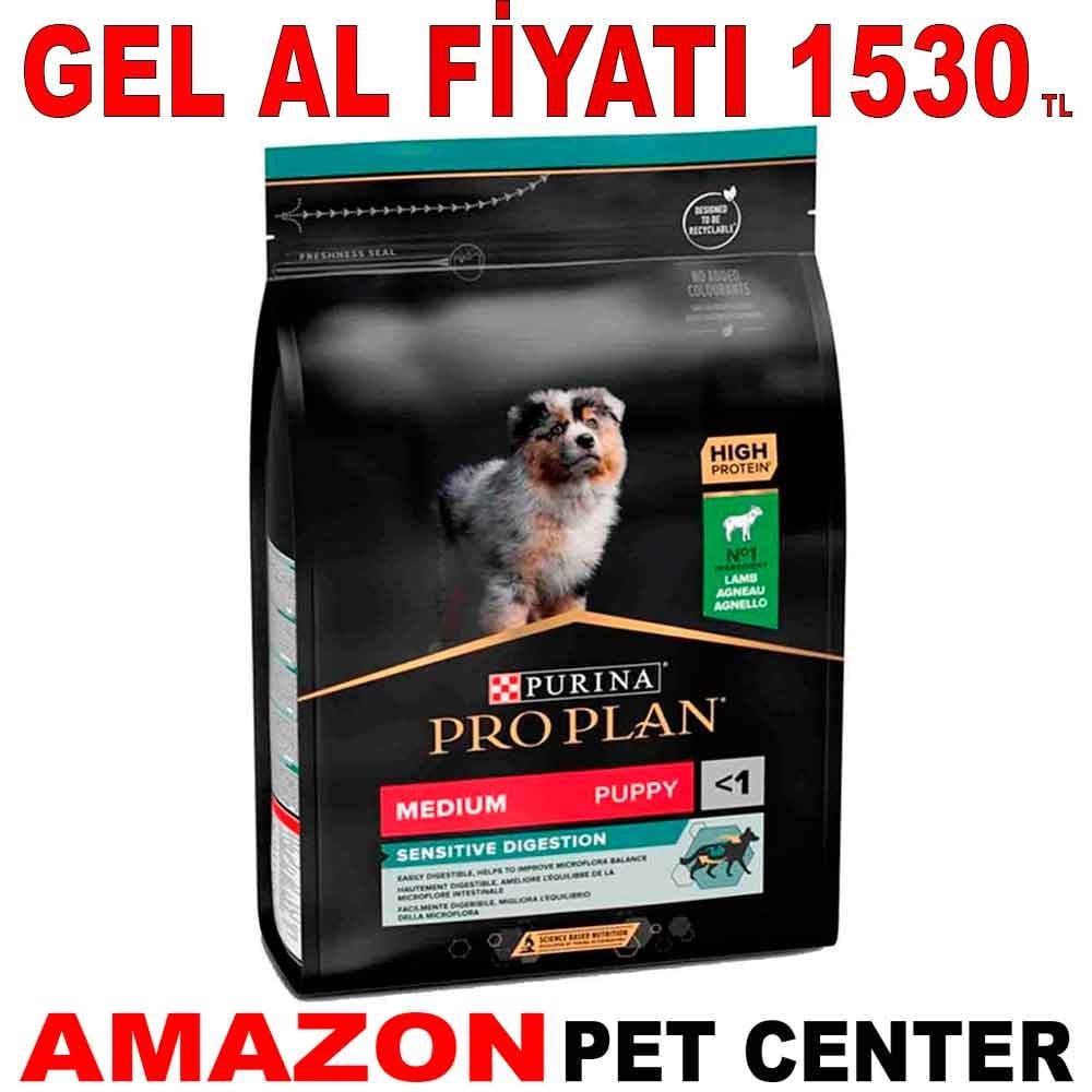 ProPlan Puppy Kuzu Etli Köpek Maması 3 Kg Gel Al 19439006 Amazon Pet Center