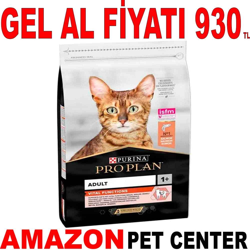 Proplan Somonlu Kedi Maması 1.5 Kg Gel Al 18155006 Amazon Pet Center