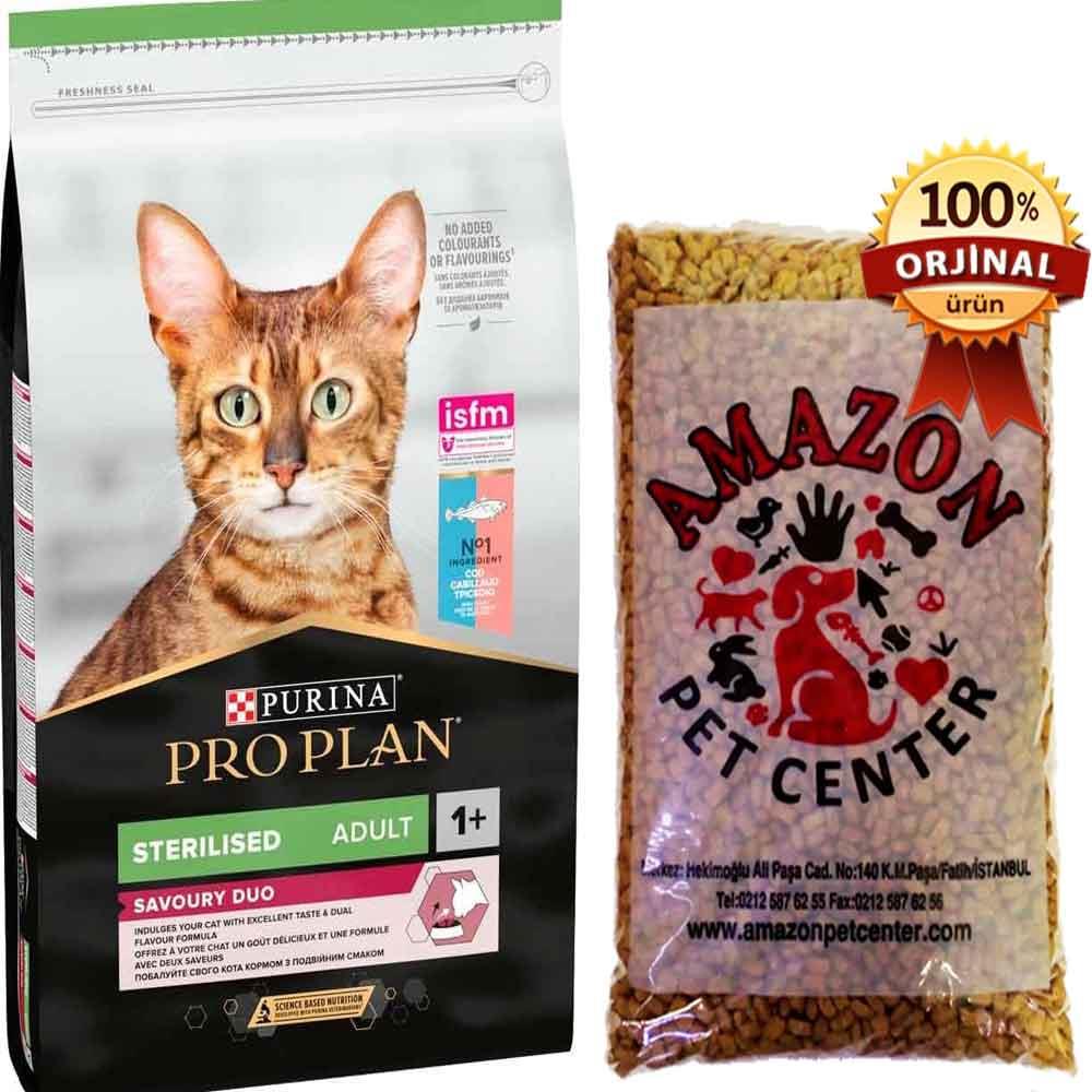 ProPlan Sterilised Kedi Maması Morina ve Alabalıklı Açık 1 Kg 32121674 Amazon Pet Center