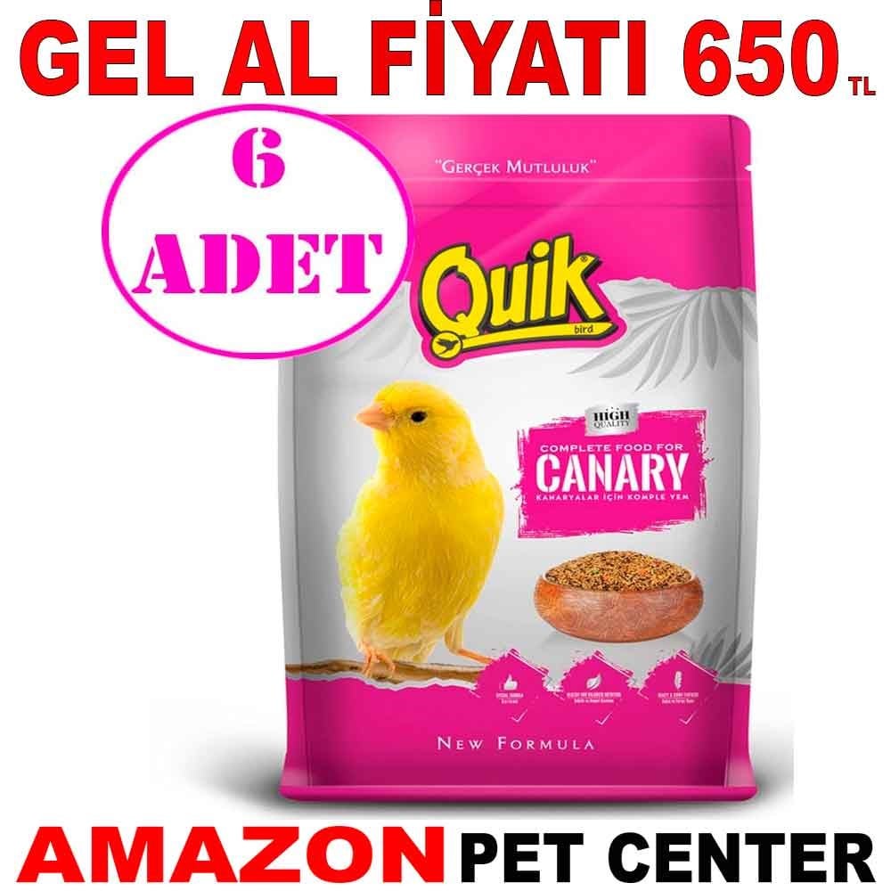 Quik Kanarya Yemi 500 gr 6 Ad Gel Al 19564005 Amazon Pet Center