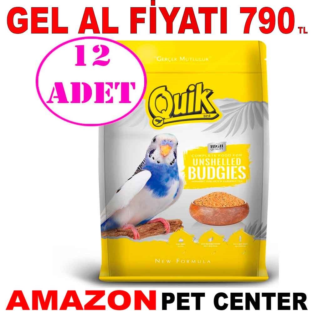 Quik Special Kabuksuz Kuş Yemi 400gr 12 AD Gel Al 19560007 Amazon Pet Center