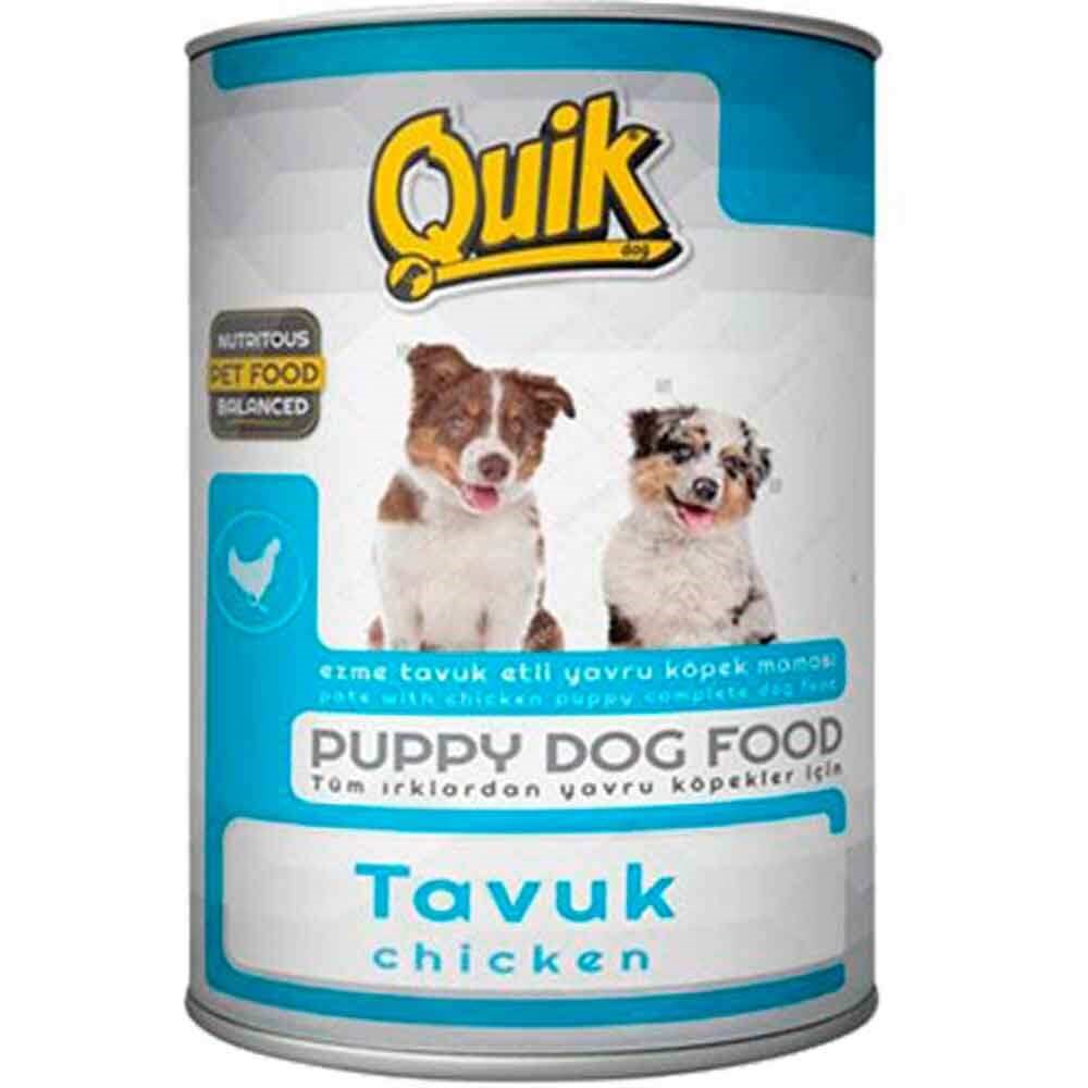 Quik Yavru Köpek Konservesi 400 gr 8680468042174 Quik Yavru Köpek Konserveleri Amazon Pet Center