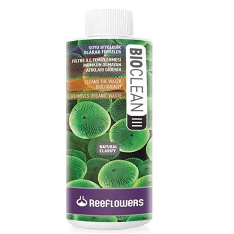 ReeFlowers Bio Clean III 85 ml 8680716334129 Reeflowers Akvaryum Sağlık Ürünleri Amazon Pet Center