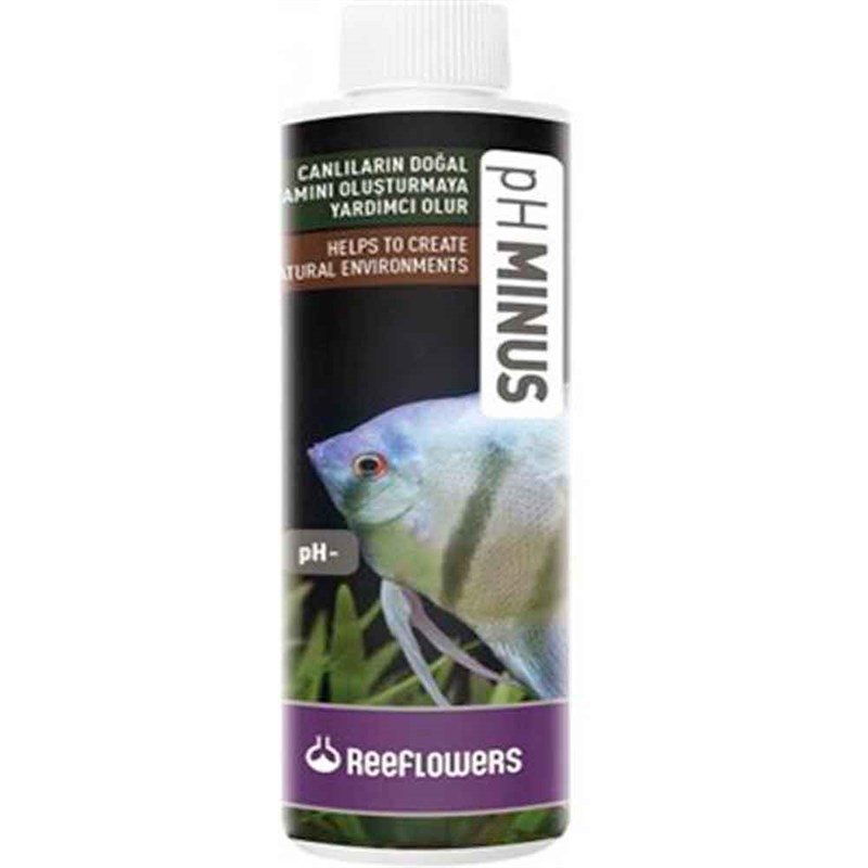 ReeFlowers pH Minus 85 ml 8680716333726 Reeflowers Akvaryum Sağlık Ürünleri Amazon Pet Center