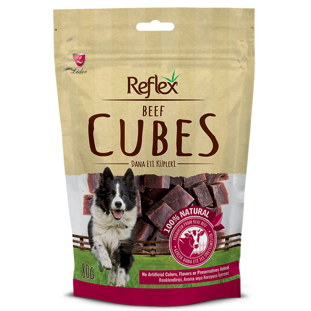 Reflex Biftekli Dilim Küp Köpek Ödülü 80 Gr 8698995003094 Amazon Pet Center