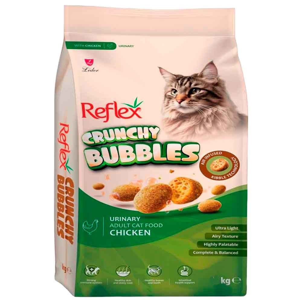 Reflex Crunchy Bubbles Üriner Sistem Tavuklu Yetişkin Kedi Maması 1 Kg 8698995040464 Amazon Pet Center