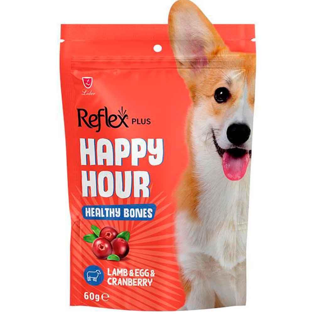 Reflex Happy Hour Healthy Bones Köpek Ödül 60 gr 8698995034319 Amazon Pet Center