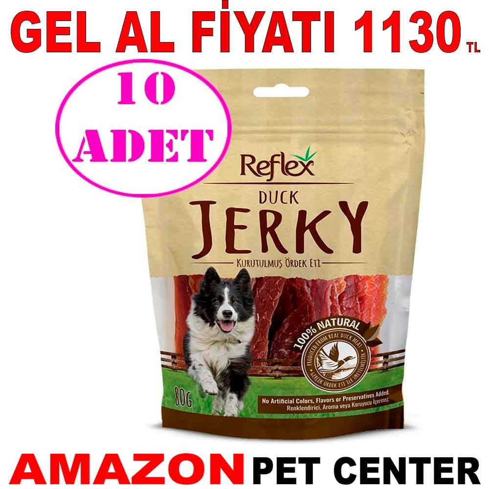 Reflex Köpek Ödülü Ördek Parça Fileto 80 Gr 10 AD Gel Al 19677002 Amazon Pet Center