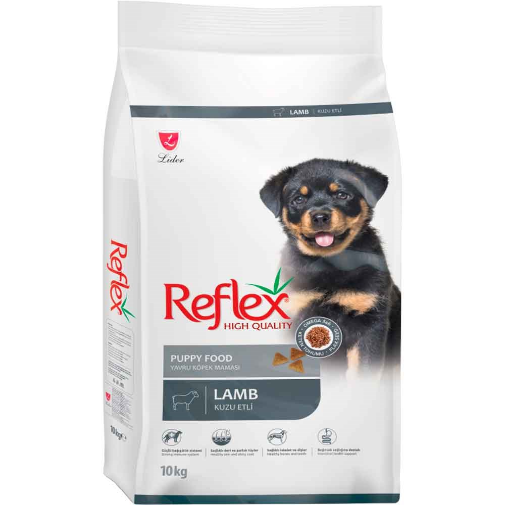 Reflex Kuzu Etli ve Pirinçli Yavru Köpek Maması 10 Kg 8698995031257 Amazon Pet Center