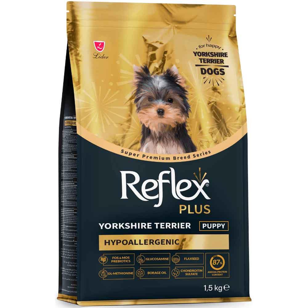 Reflex Plus Hipoalerjenik Yorkshire Terrier Yavru Köpek Maması 1,5 kg 8698995035750 Amazon Pet Center