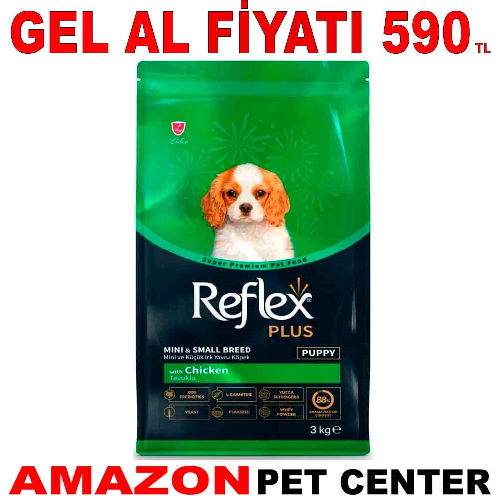 Reflex Plus Junior Küçük Irk Yavru Köpek Maması Tavuklu 3 Kg Gel Al 19004006 Amazon Pet Center