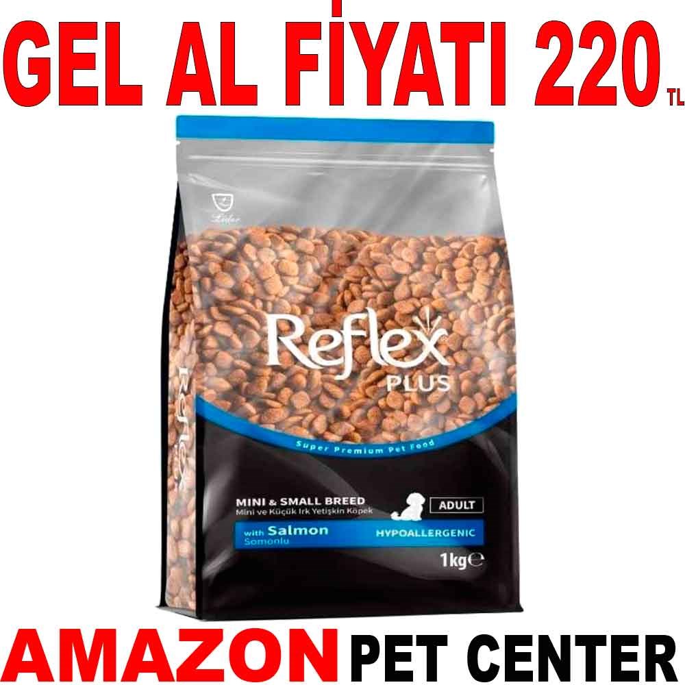 Reflex Plus Küçük Mini Irk Somonlu Yetişkin Köpek Maması 1 Kg Gel Al 35003632 Amazon Pet Center