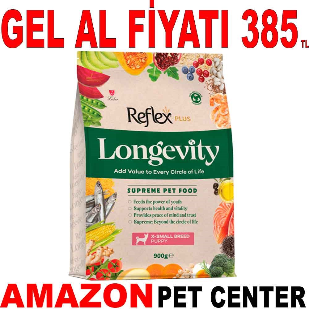 Reflex Plus Longevity Hipoalerjenik Çok Küçük Irk Yavru Köpek Maması 900 Gr Gel Al 35008507 Amazon Pet Center