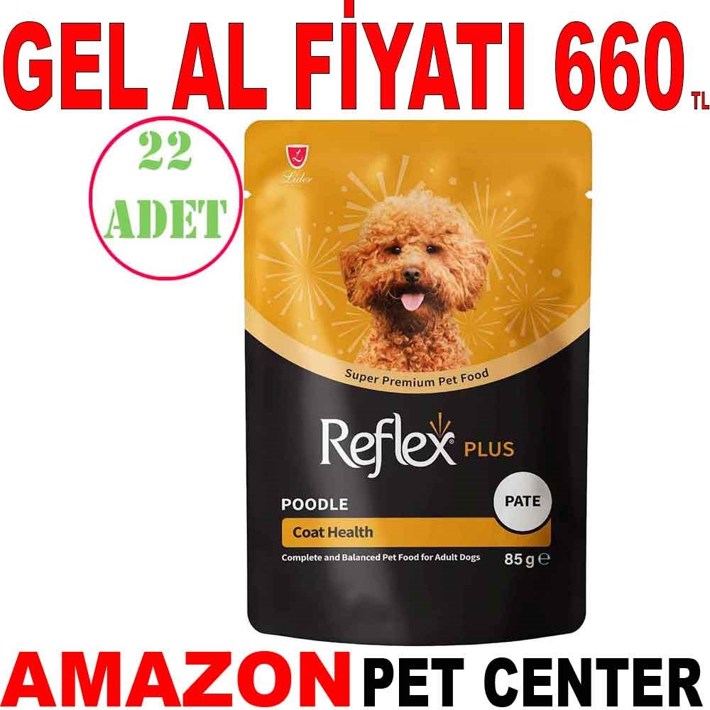 Reflex Plus Poodle Köpek Konservesi 85 Gr 22 Ad Gel Al 35013846 Amazon Pet Center