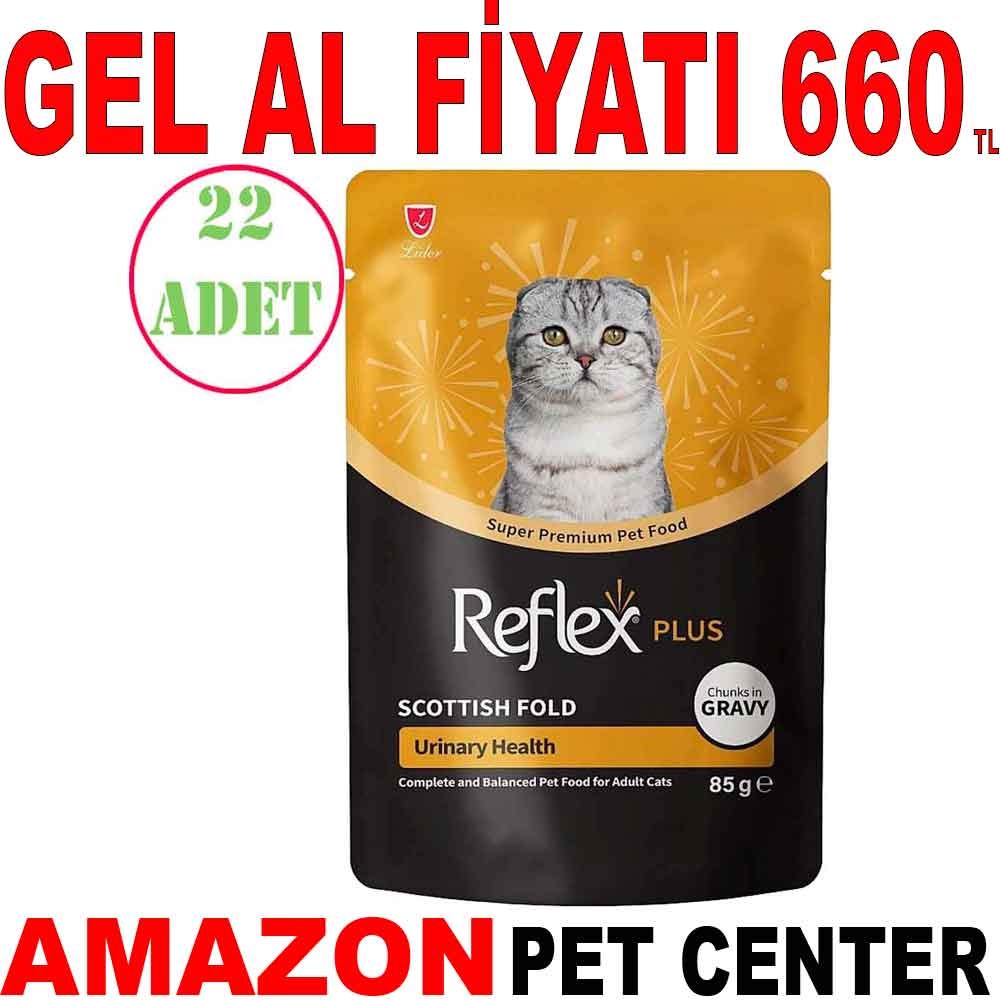 Reflex Plus Scottish Fold Kedi Konservesi 85 Gr 22 Ad Gel Al 35013907 Amazon Pet Center
