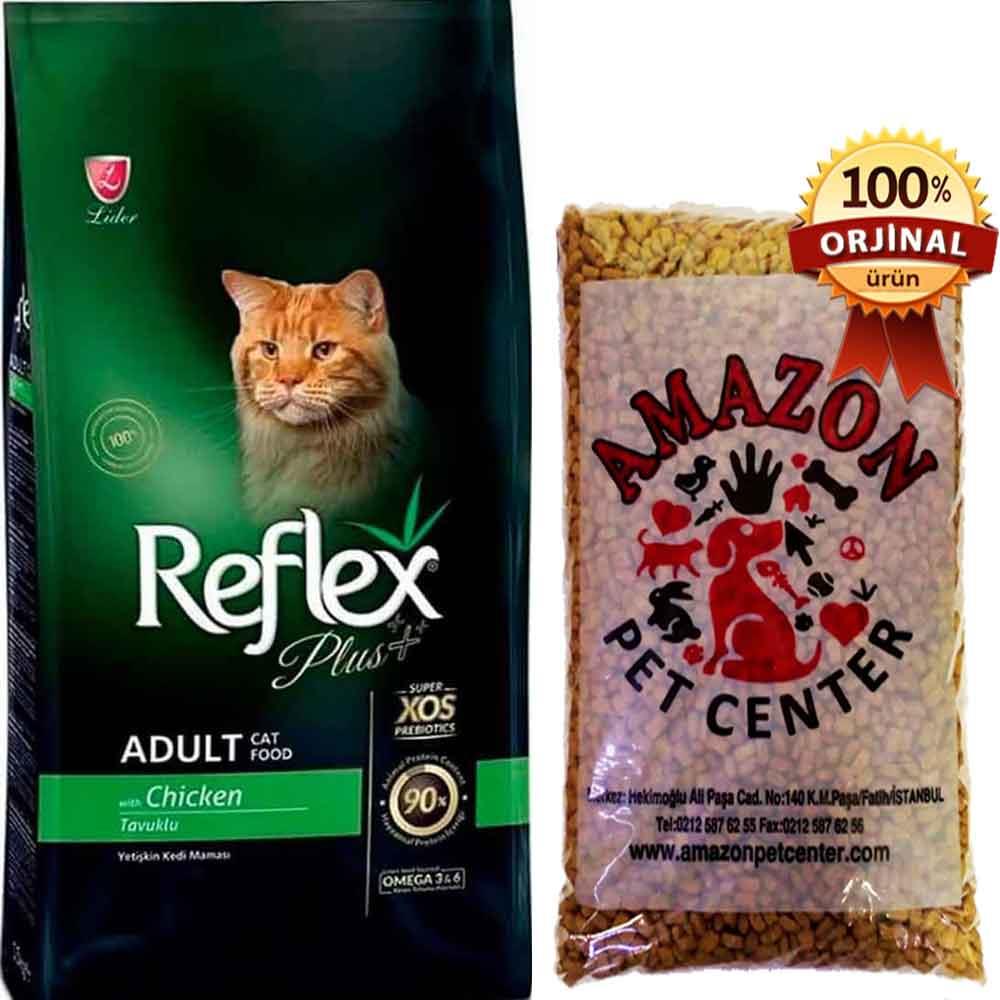 Reflex Plus Tavuklu Yetişkin Kedi Maması Açık 1 Kg 32118438 Amazon Pet Center
