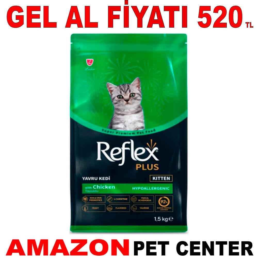 Reflex Plus Yavru Kedi Maması Tavuklu 1,5 Kg Gel Al 19011004 Amazon Pet Center