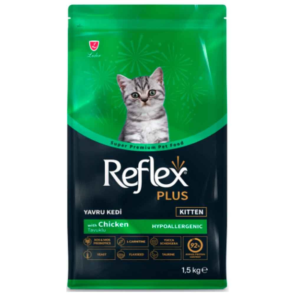 Reflex Plus Yavru Kedi Maması Tavuklu 1,5 Kg 8698995003520 Amazon Pet Center