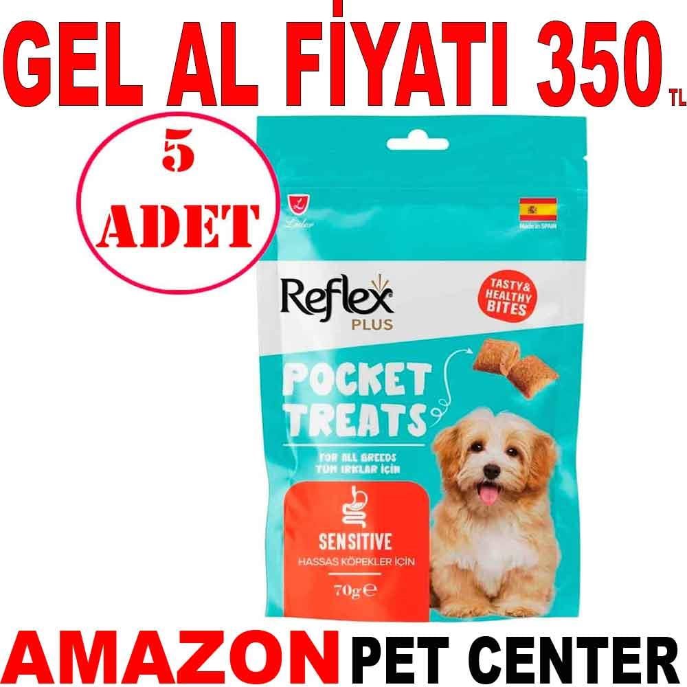 Reflex Pocket Treats Sensitive Köpek Ödül Maması 70 Gr 5 AD 35005216 Amazon Pet Center