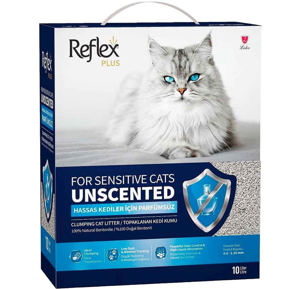 Reflex Sensitive Kokusuz Kedi Kumu 10 Lt 8698995026925 Amazon Pet Center