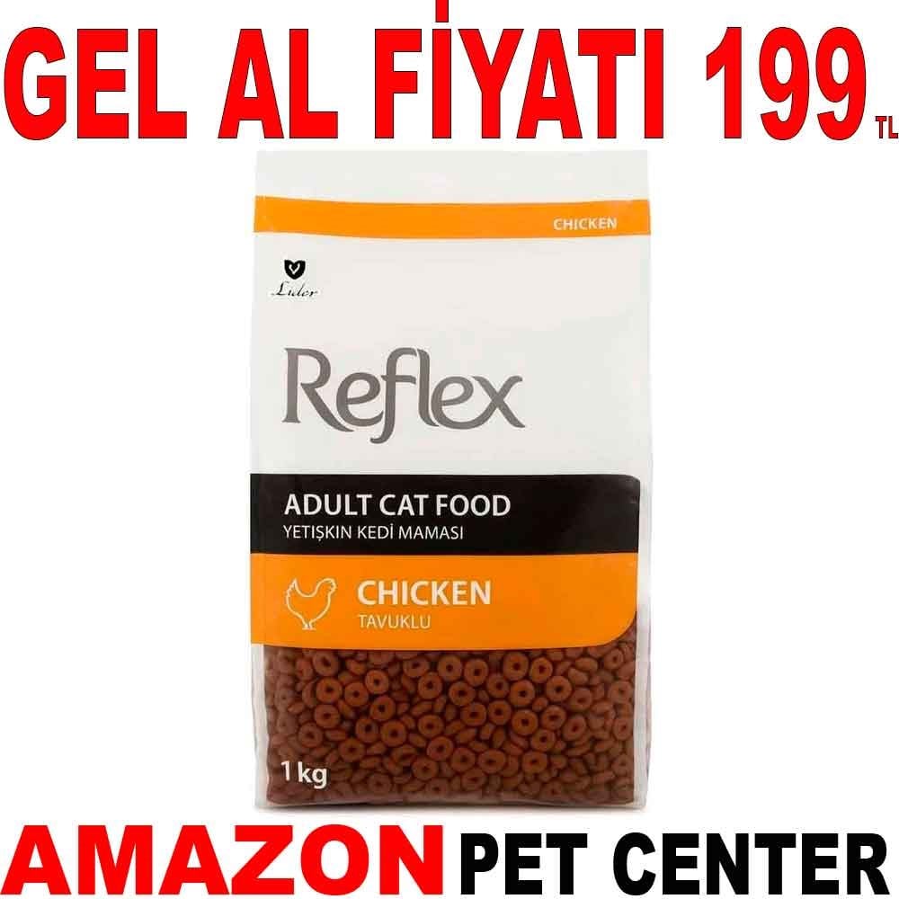 Reflex Tavuklu Kedi Maması 1 Kg Gel Al 35000983 Amazon Pet Center