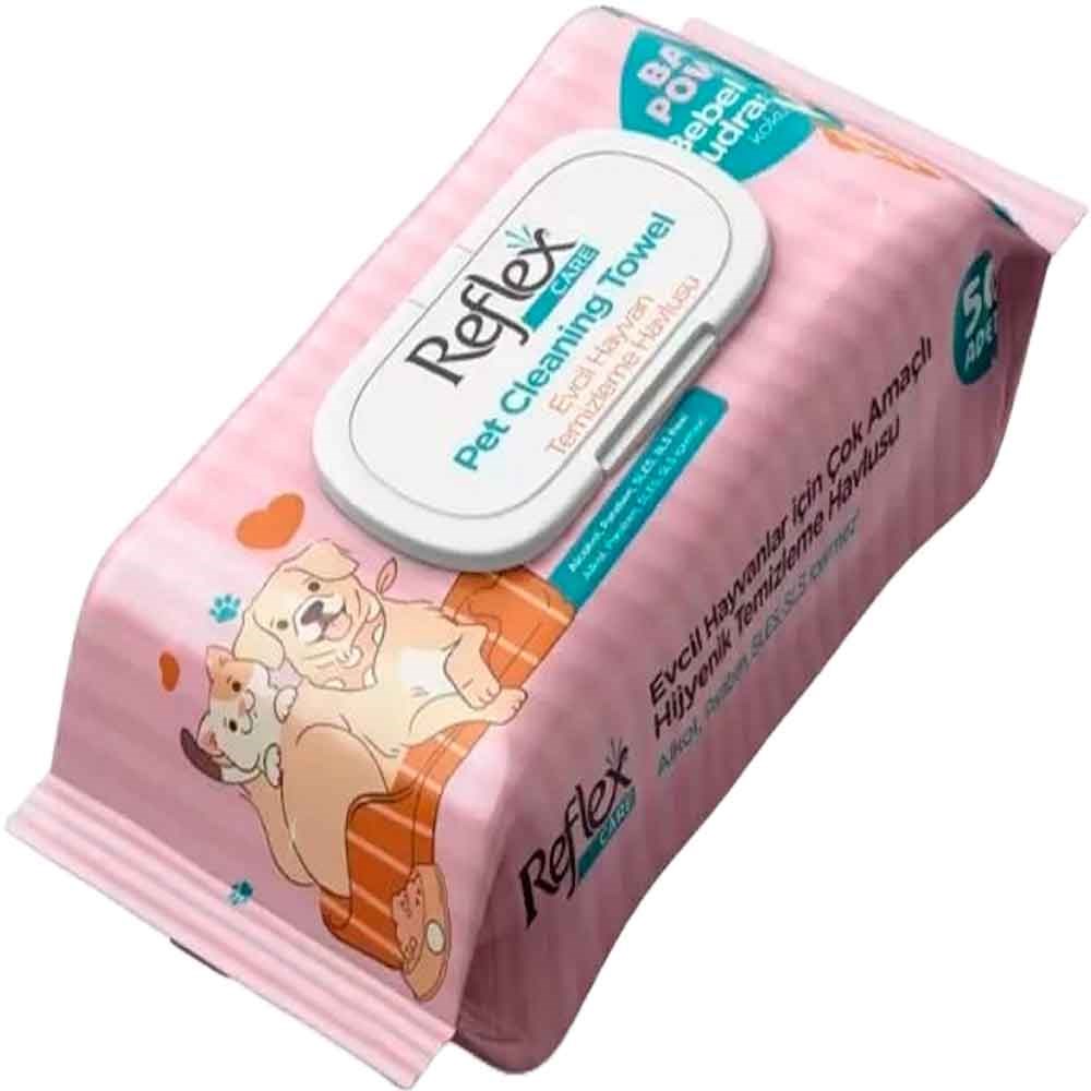 Reflex Temizleme Mendili 50'li Paket 8698995034579 Amazon Pet Center