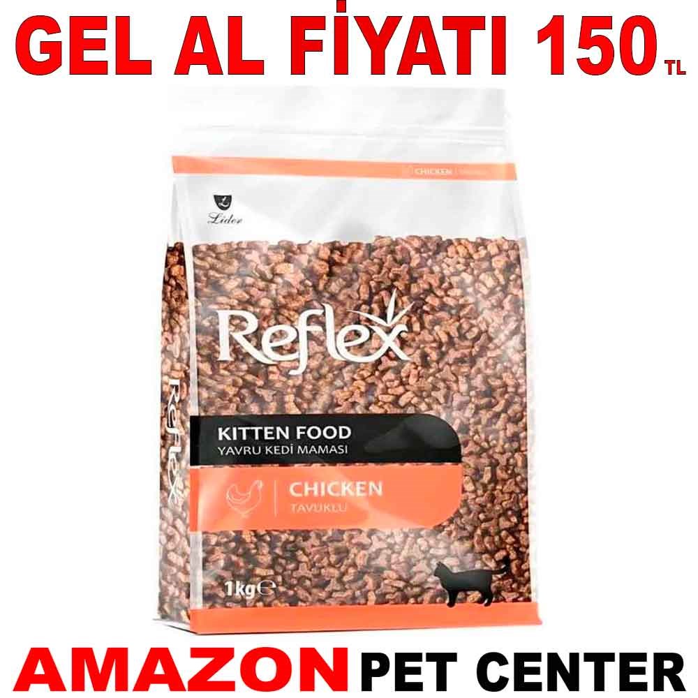 Reflex Yavru Kedi Maması Tavuklu 1 Kg Gel Al 35000761 Amazon Pet Center