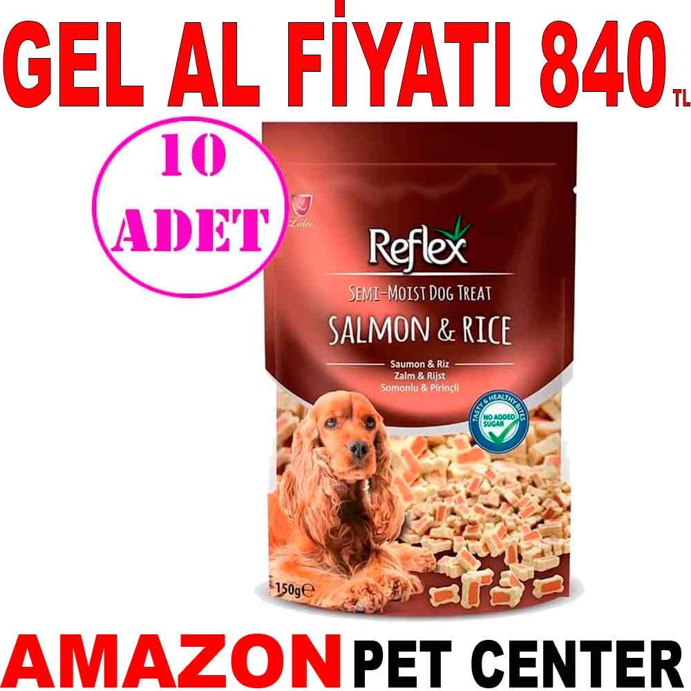 Reflex Yumuşak Köpek Ödülü Balıklı 150 Gr 10 AD 19584003 Amazon Pet Center