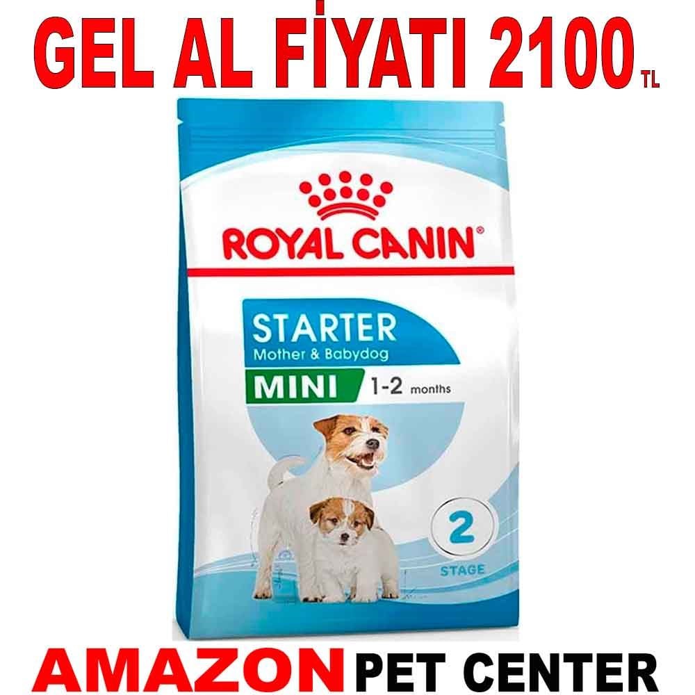 Royal Canin Mini Starter Yavru Köpek Maması 4 Kg Gel Al 18397000 Amazon Pet Center