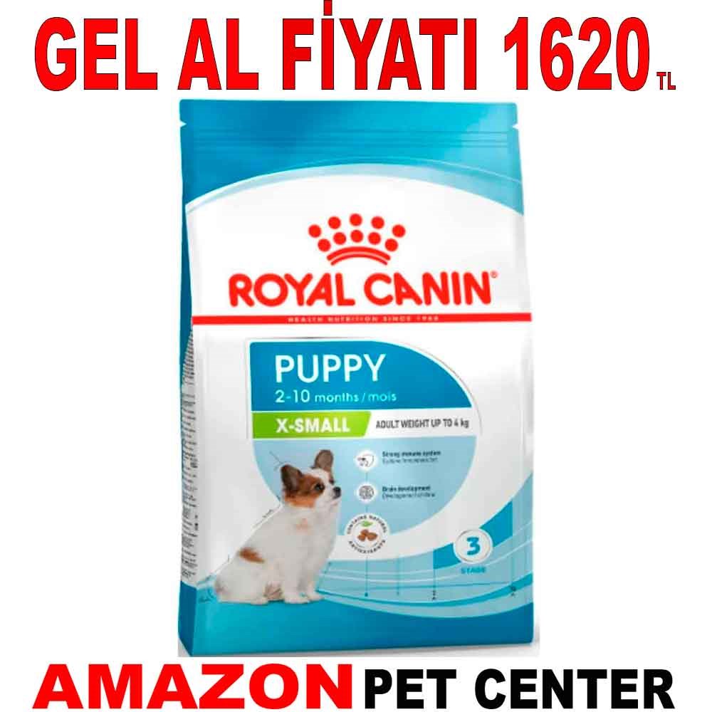 Royal Canin Xsmall Puppy Yavru Köpek Maması 3 Kg Gel Al 18396003 Amazon Pet Center