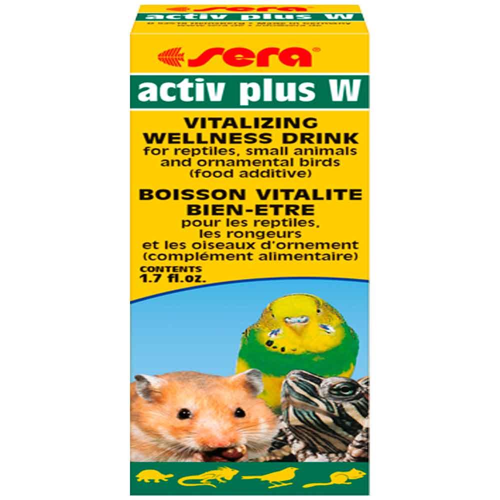 Sera Activ Plus W Kuşlar İçin Vitamin 50 Ml 4001942098823 Amazon Pet Center