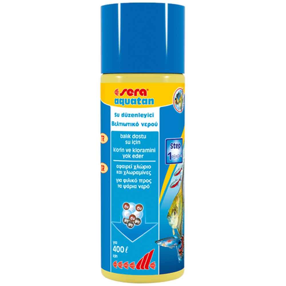 Sera Aquatan Su Düzenleyici 100 ml 4001942030403 Amazon Pet Center