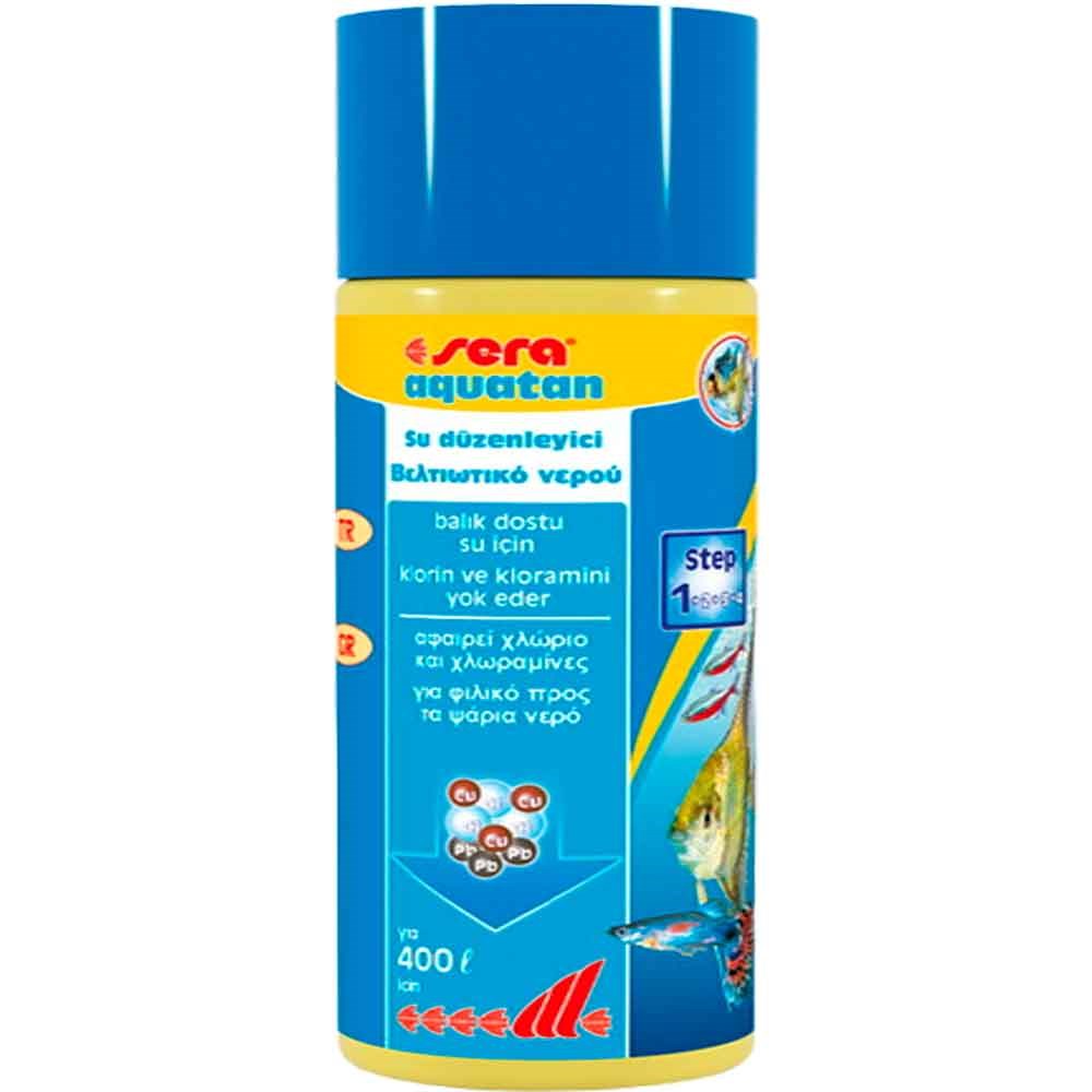 Sera Aquatan Su Düzenleyici 100 ml 4001942030403 Amazon Pet Center