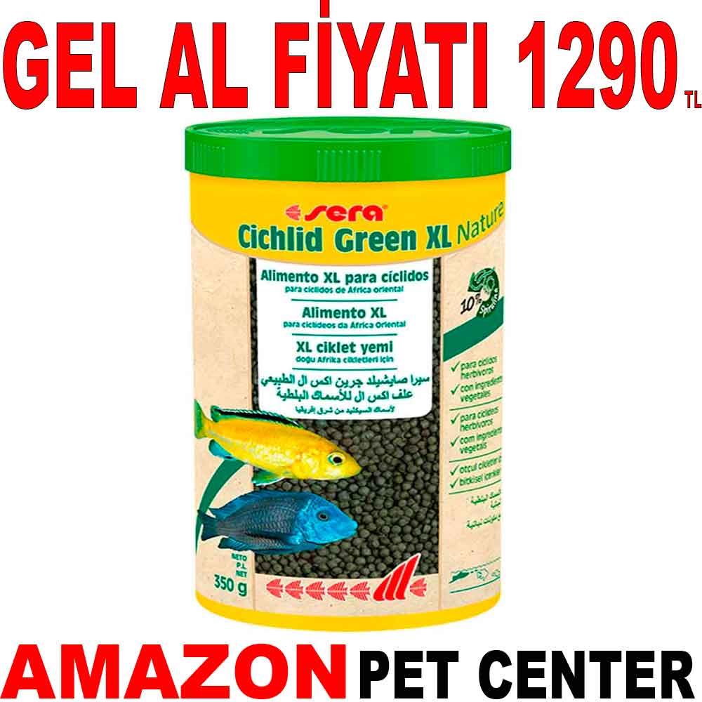 Sera Cichlid Green XL Nature 1000 ML 22245007 Amazon Pet Center