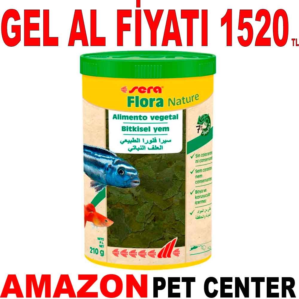 Sera Flora Nature Pul Balık Yemi 1000 ML Gel Al 35002017 Amazon Pet Center