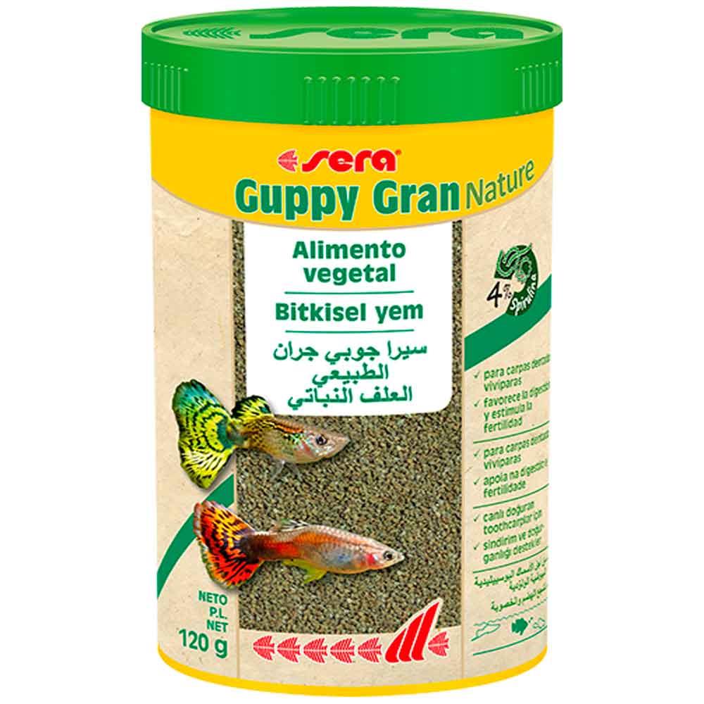 Sera Guppy Gran Nature 250 ML 4001942007115 Amazon Pet Center