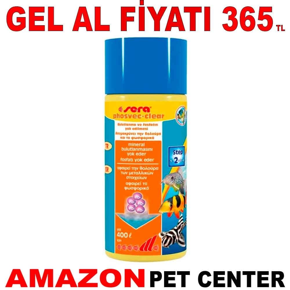 Sera Phosvec Clear 100 ml Gel Al 35007791 Amazon Pet Center
