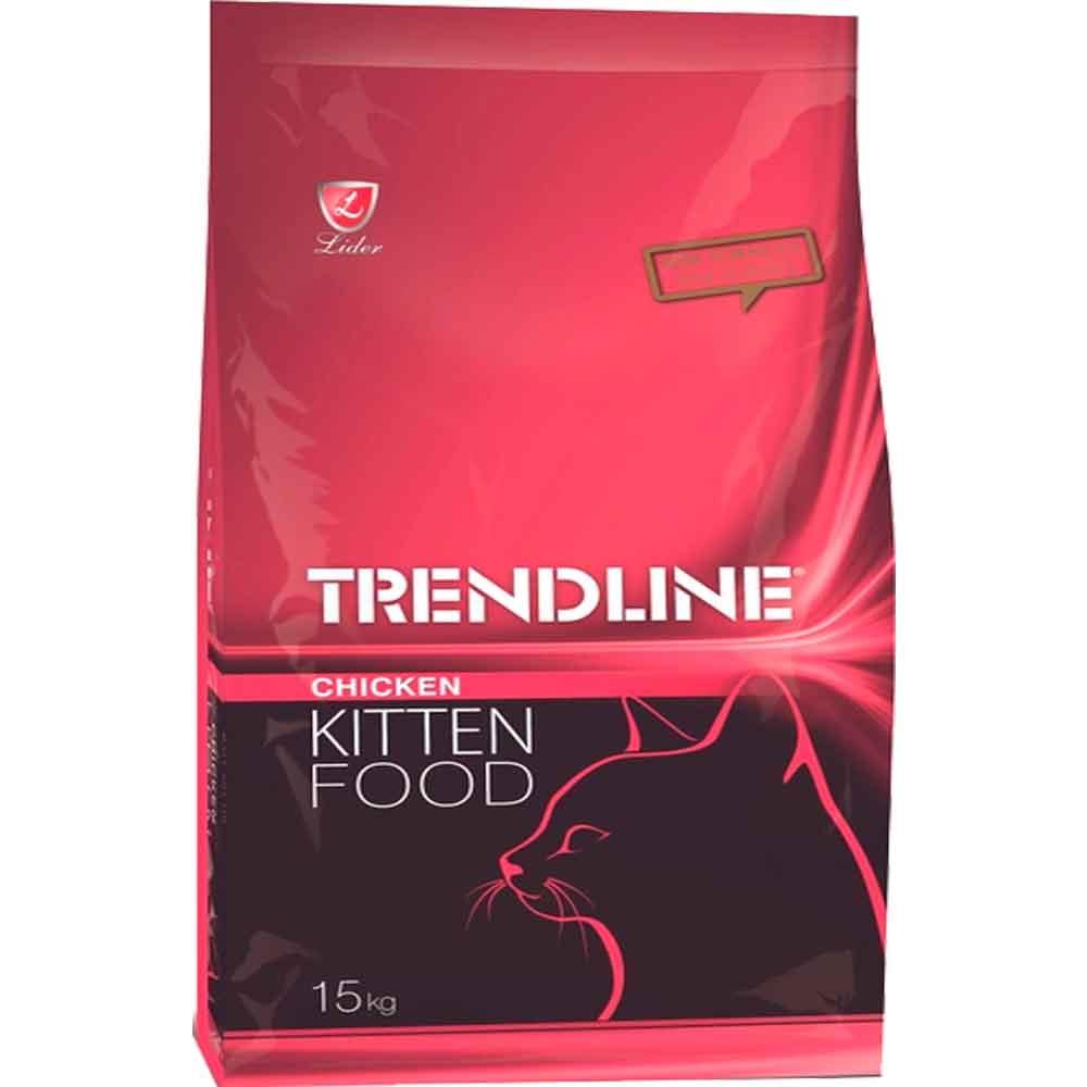 Trendline Kitten Tavuklu Yavru Kedi Maması 15 Kg 8698995028288 Amazon Pet Center