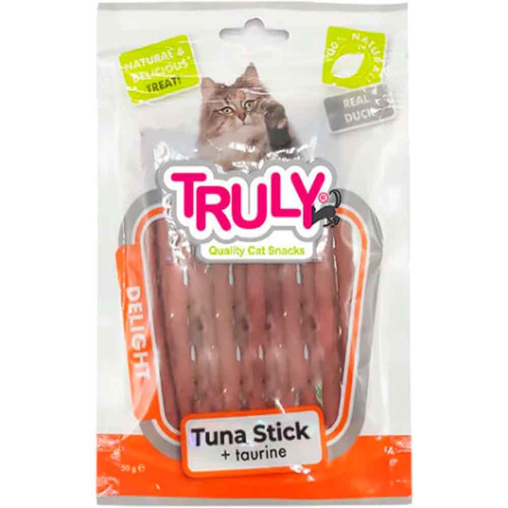Truly Delight Ton Balıklı Taurinli Kedi Ödül Çubuğu 50 Gr 8718692582101 Amazon Pet Center