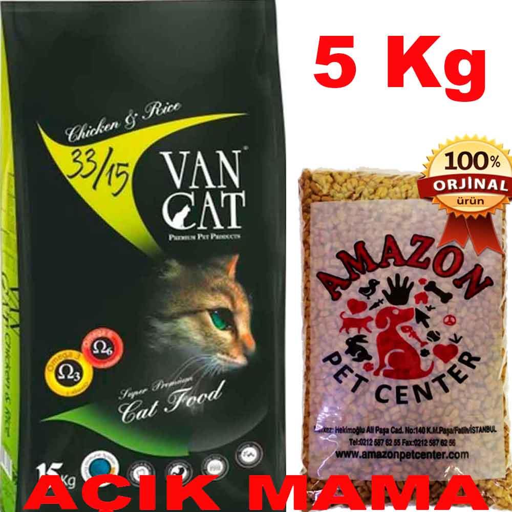 Vancat Tavuklu Kedi Maması Açık 5 Kg 32136678 Amazon Pet Center