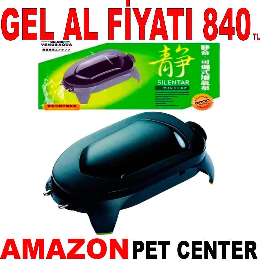 Venus Aqua Çift Çıkışlı Hava Motoru  APW450 35001904 Amazon Pet Center