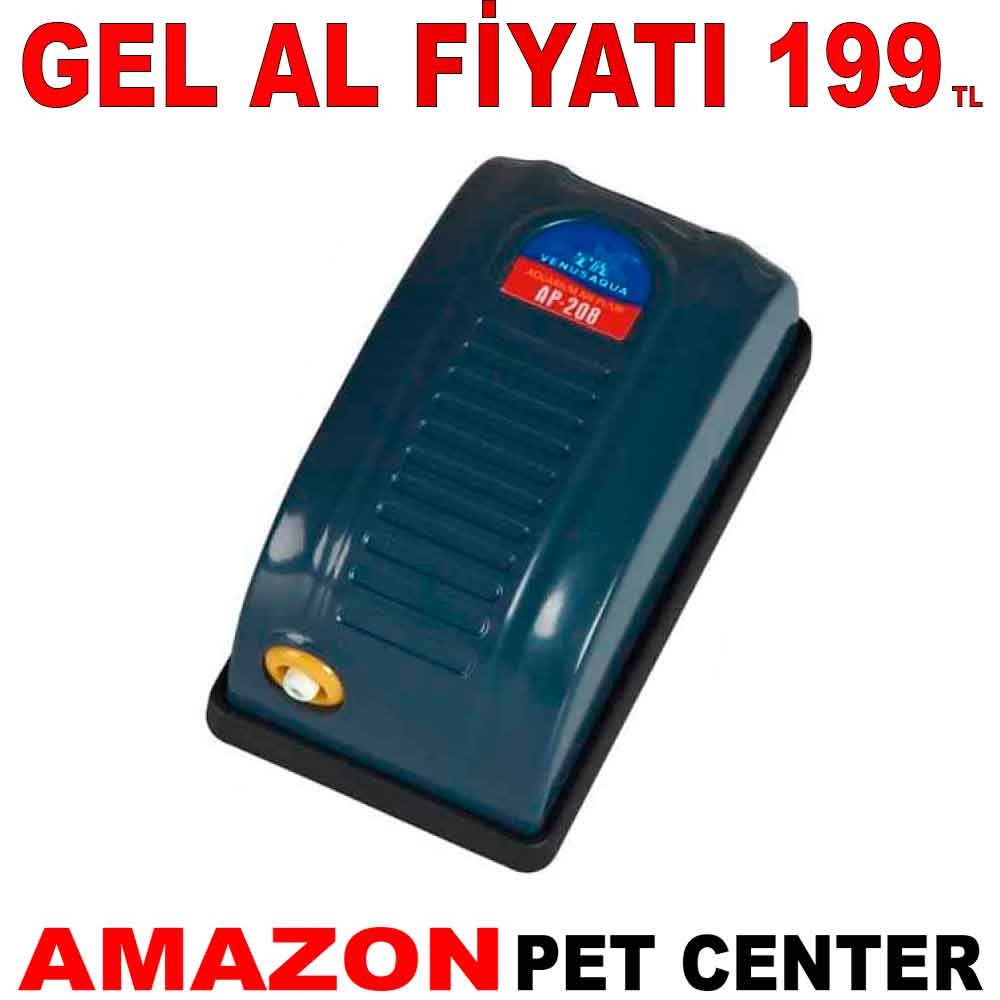 Venus Aqua Tek Çıkışlı Hava Motoru AP208 Gel Al 35001874 Amazon Pet Center