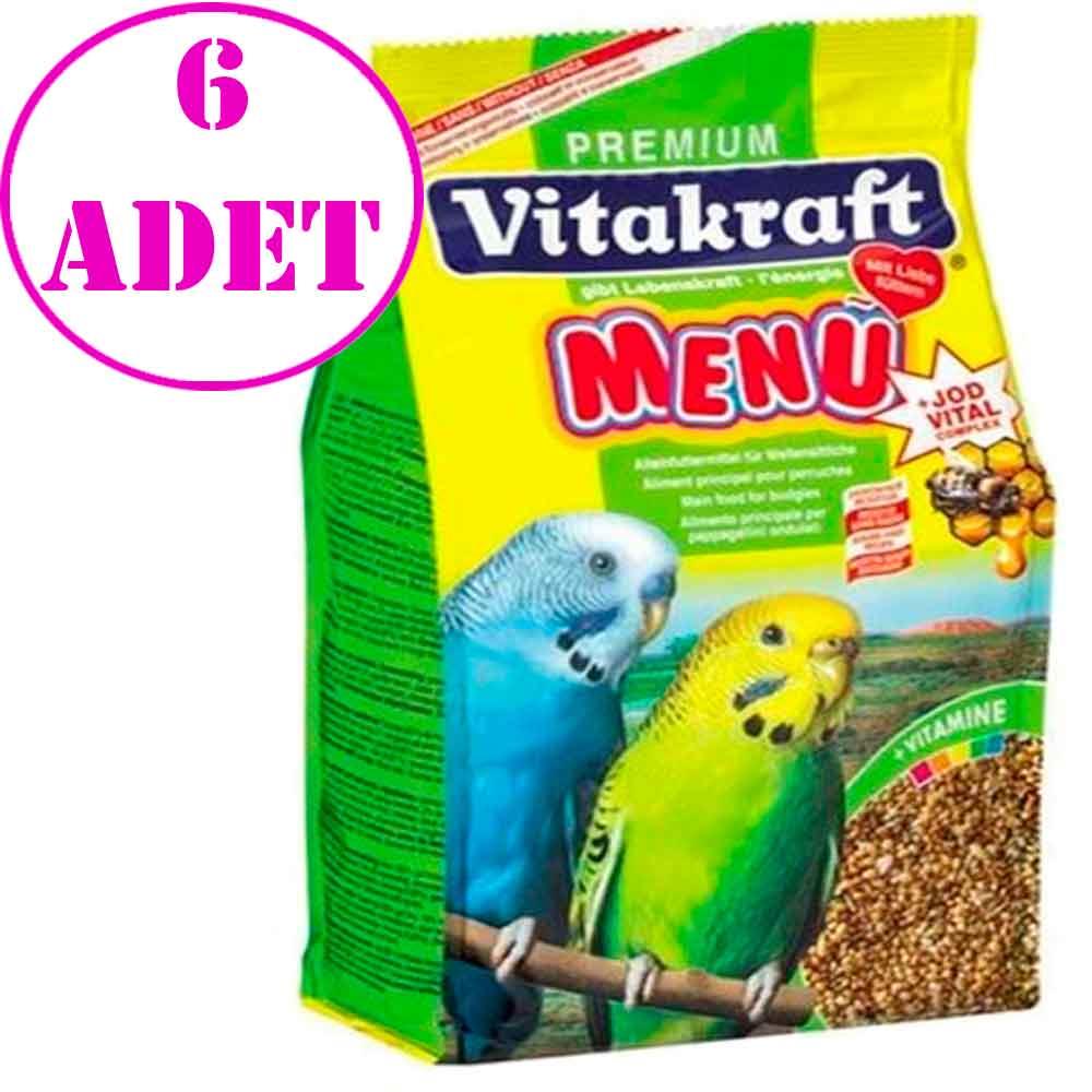 Vitakraft Menü Premium Muhabbet Kuşu Yemi 500 Gr 6 AD 32122916 Amazon Pet Center