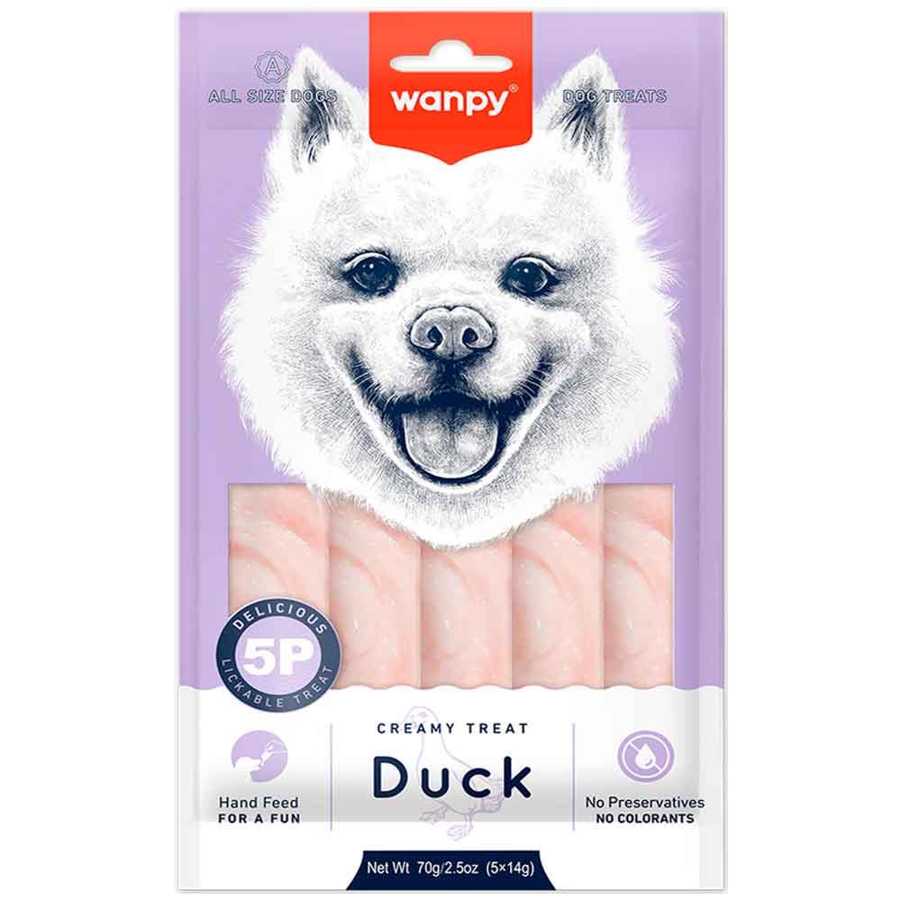 Wanpy Köpek Ödül Maması Ördekli 5x14 Gr 6927749870272 Amazon Pet Center